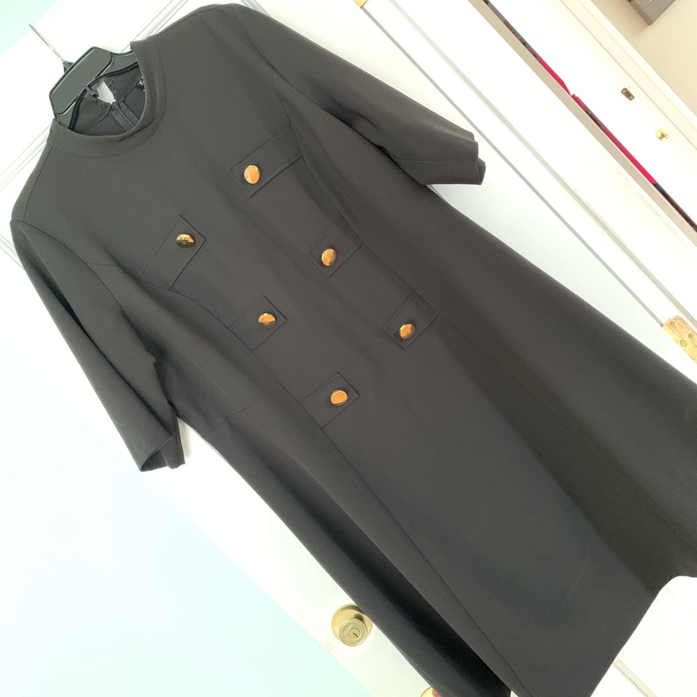 Military Inspired Plus Dress